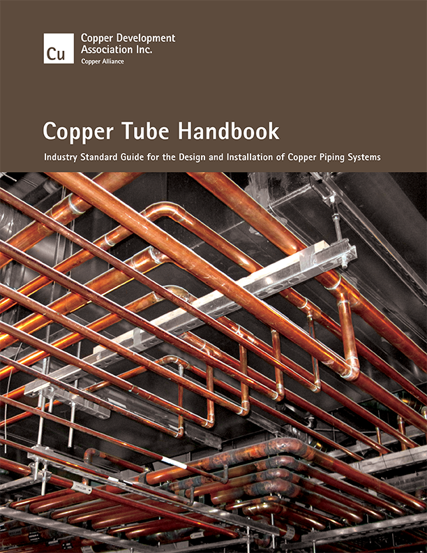 Cover for publication A4015 Copper Tube Handbook